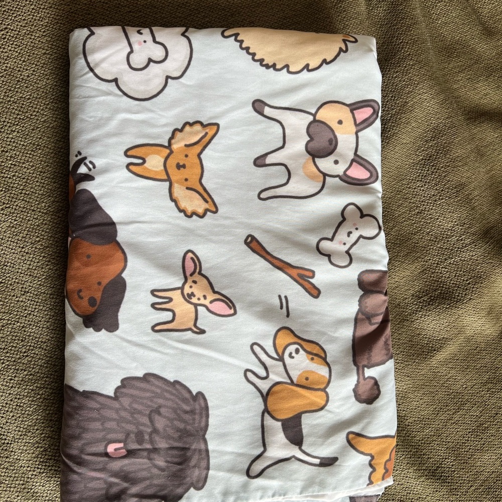 Society6 KiraKira Doggy Doodle full duvet - Picture 5 of 6